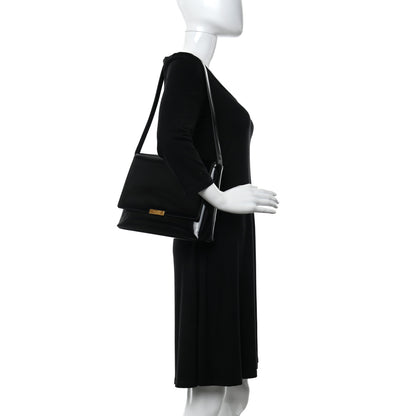 Saint Laurent Patent Le 90 Shoulder Bag Black 2 of 9