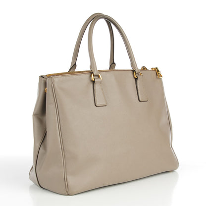 Prada Saffiano Large Galleria Double Zip Tote Argilla 3 of 18