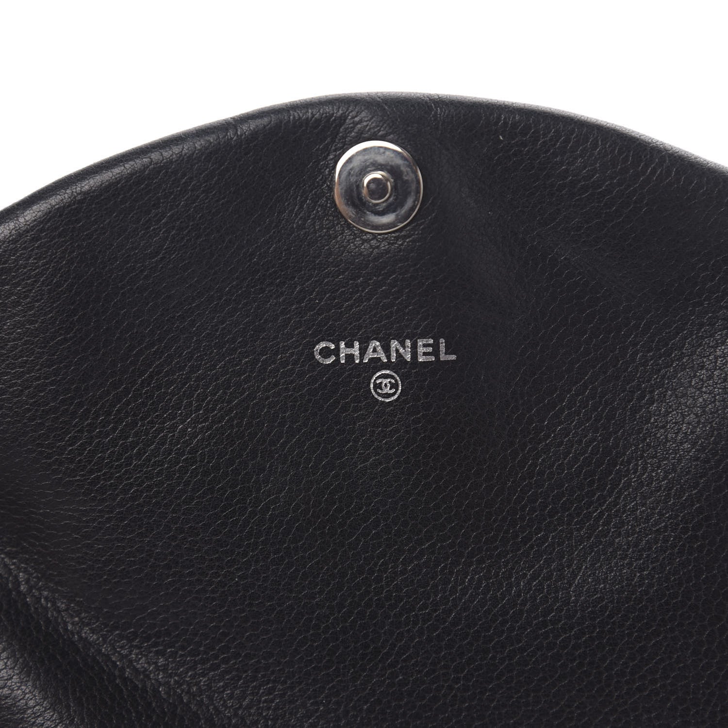 Chanel Caviar Half Moon Wallet On Chain WOC Black 5 of 9