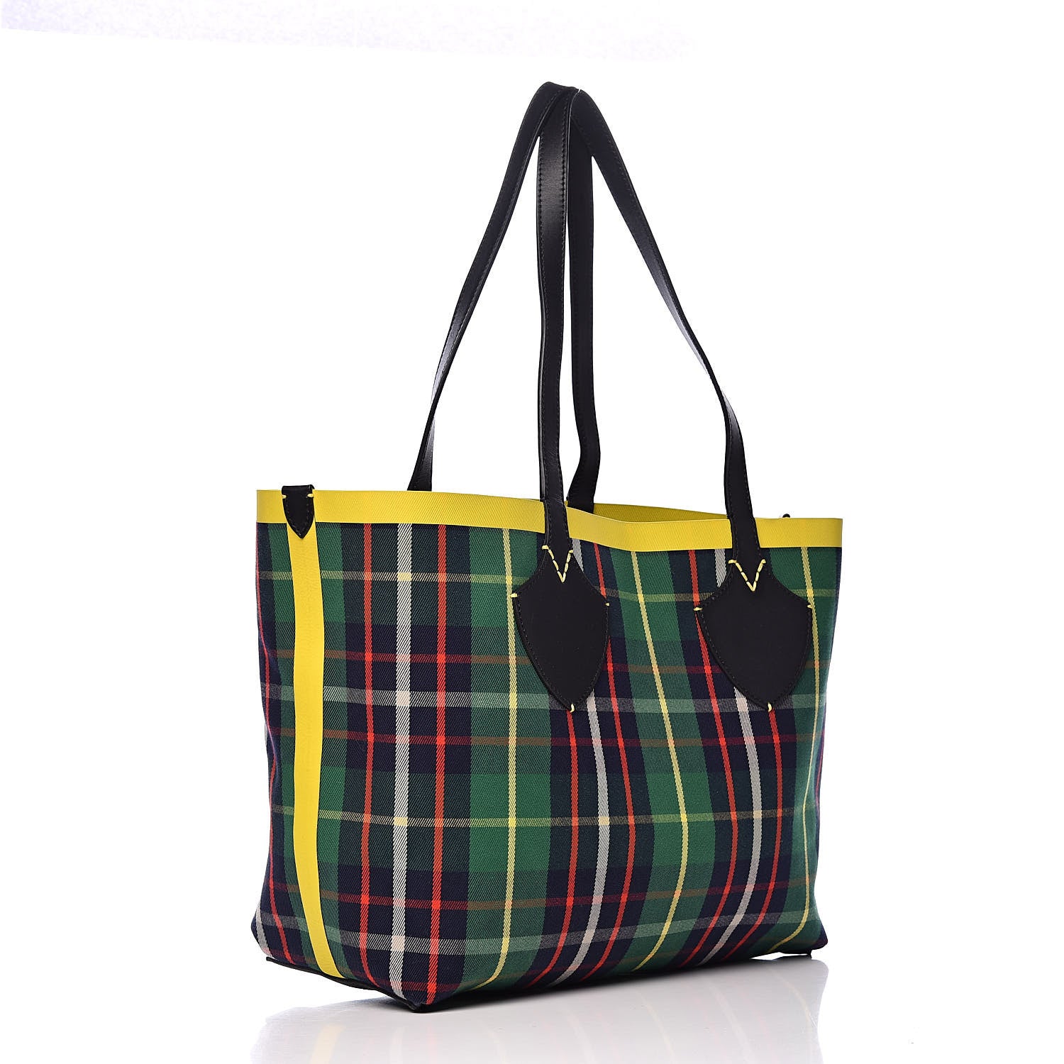 Burberry Vintage Check Medium The Giant Reversible Tote Blue 5 of 21