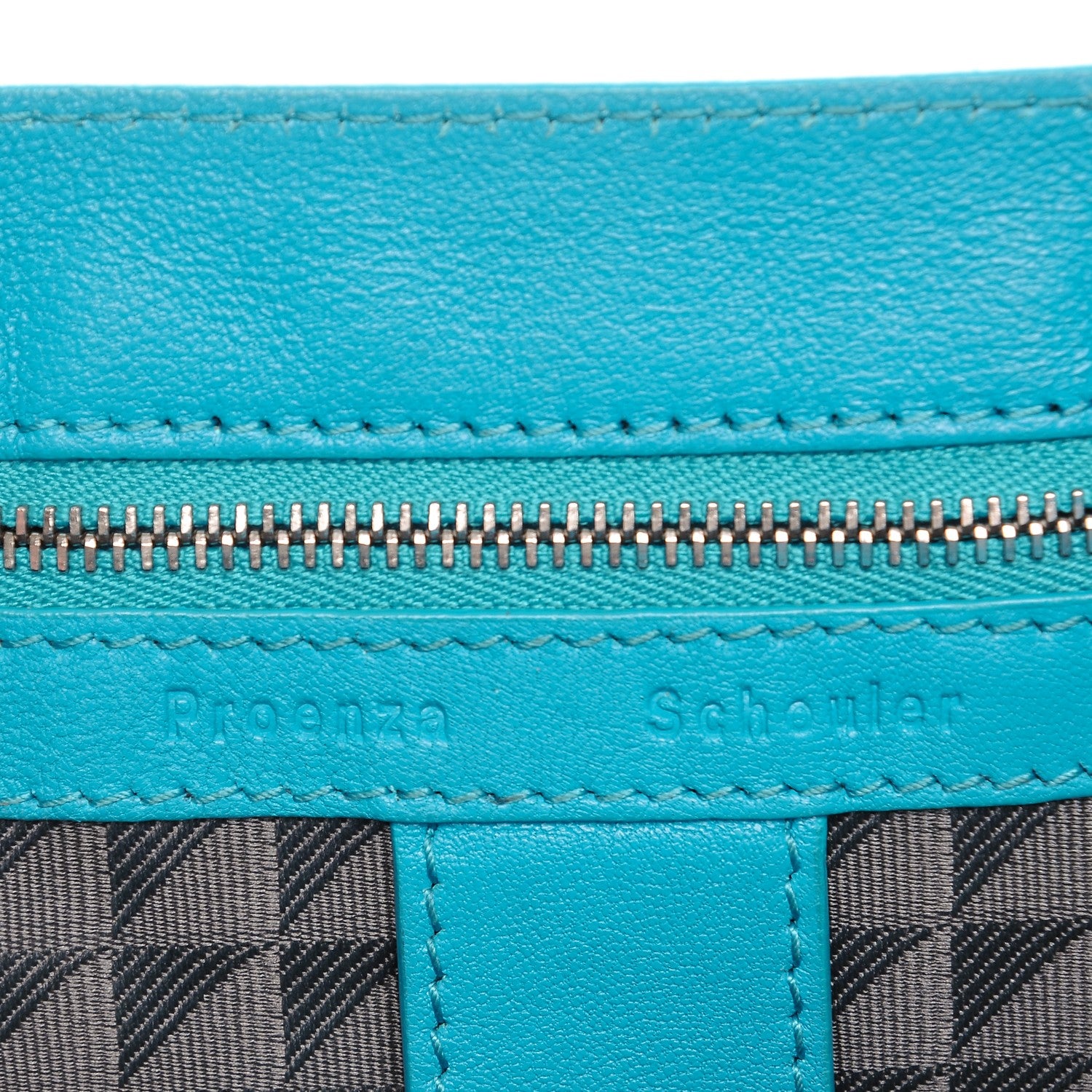Proenza Schouler Lambskin Medium PS1 Satchel Turquoise 6 of 8