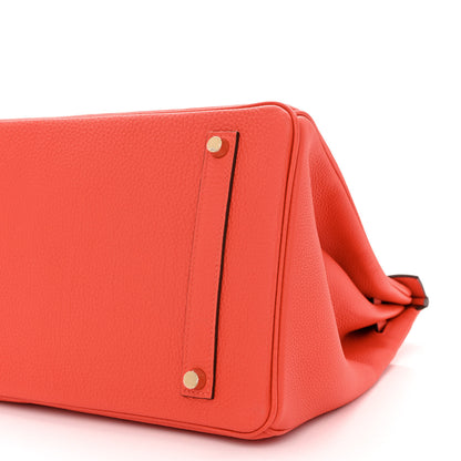 Hermes Togo Birkin 35 Capucine 10 of 10