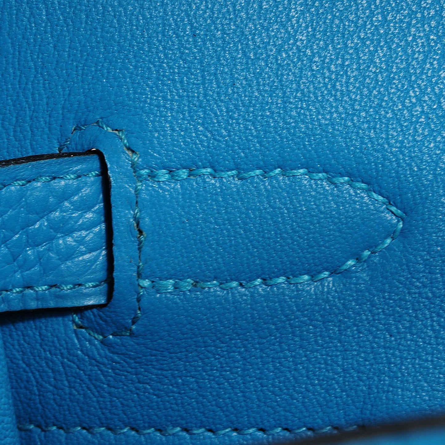 Togo Birkin 35 Turquoise