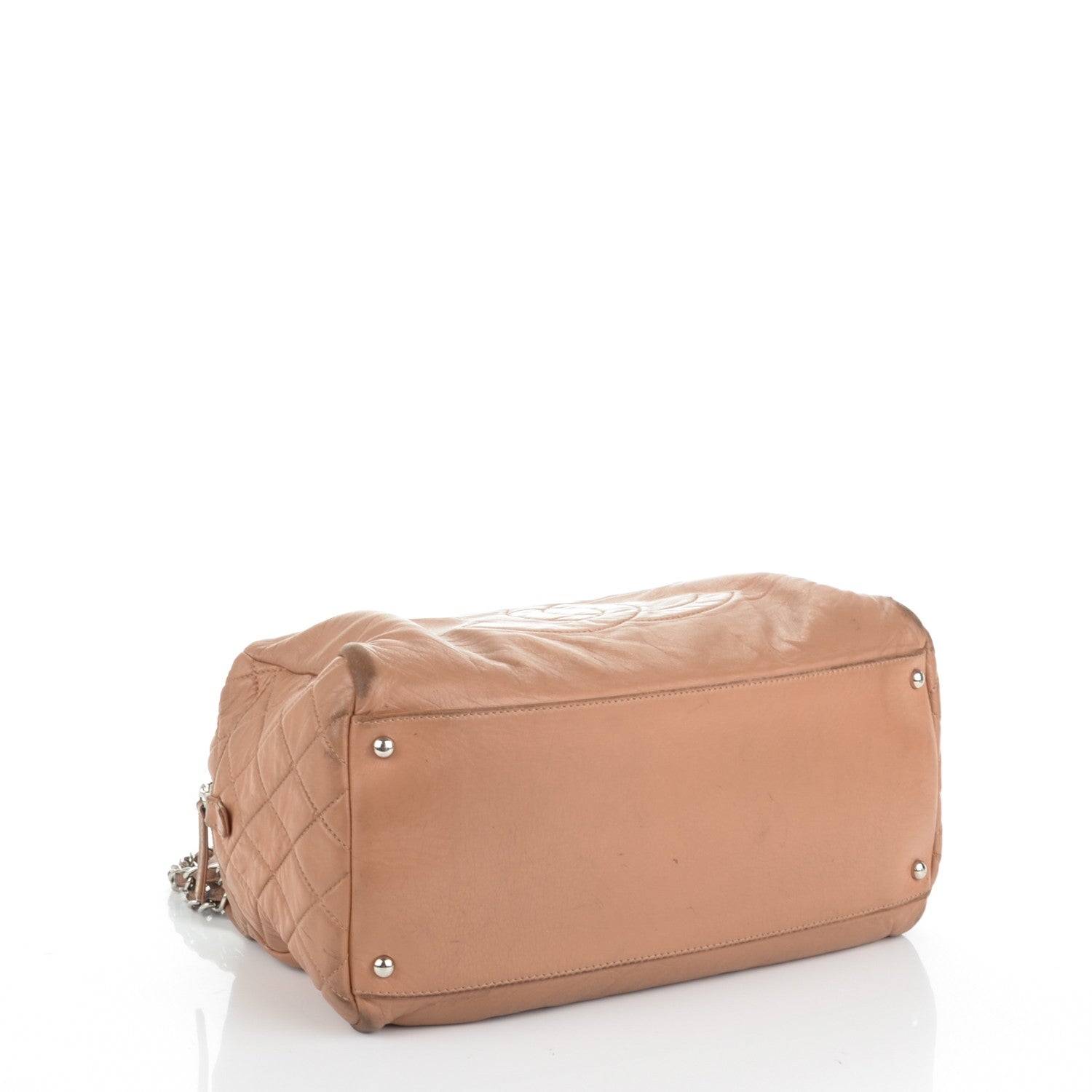 Chanel Lambskin Timeless CC Tote Beige 4 of 27