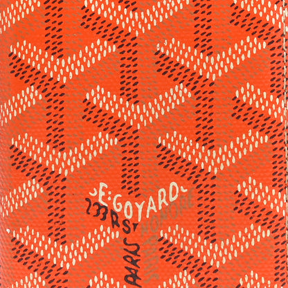 Goyard Goyardine Saint Pierre Card Holder Orange 8 of 9