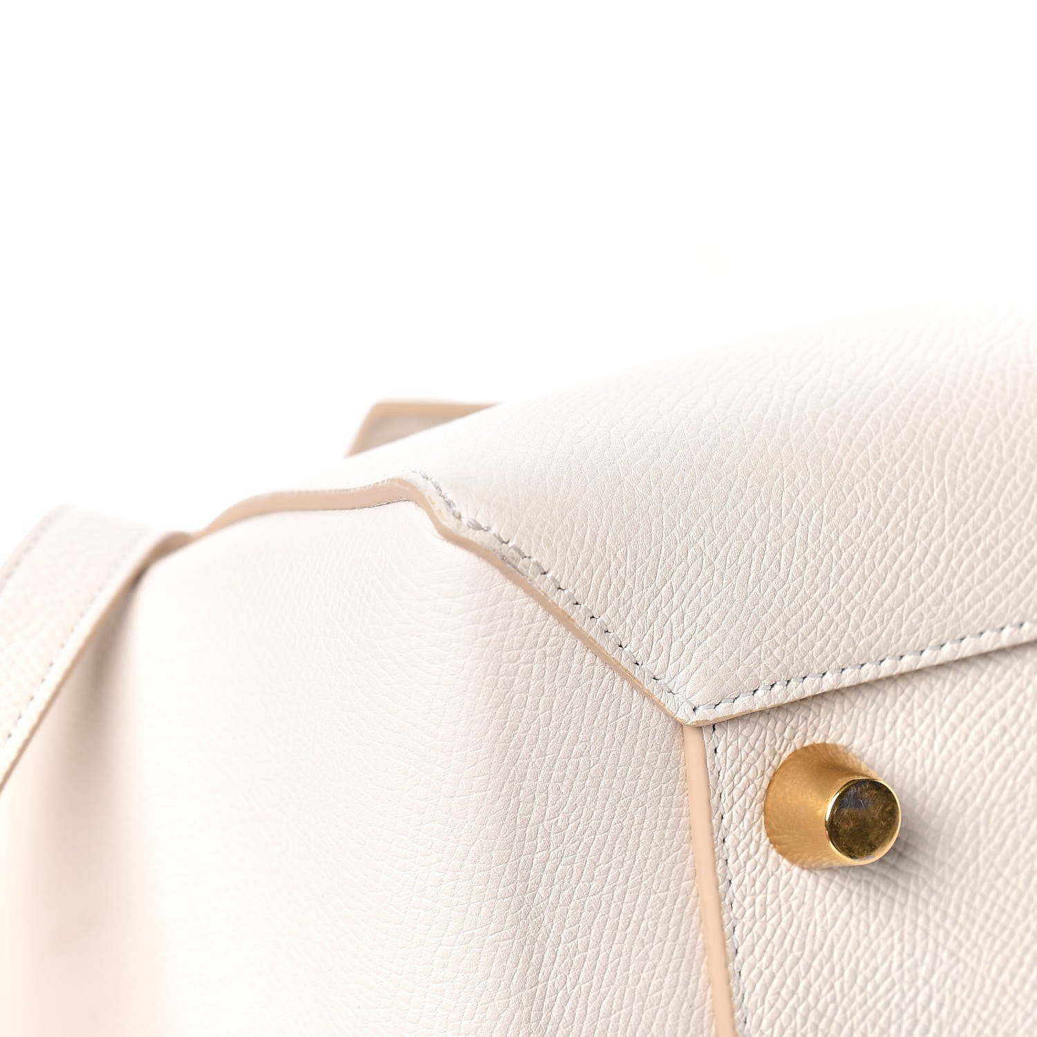 Celine Grained Calfskin Mini Belt Bag White 15 of 19