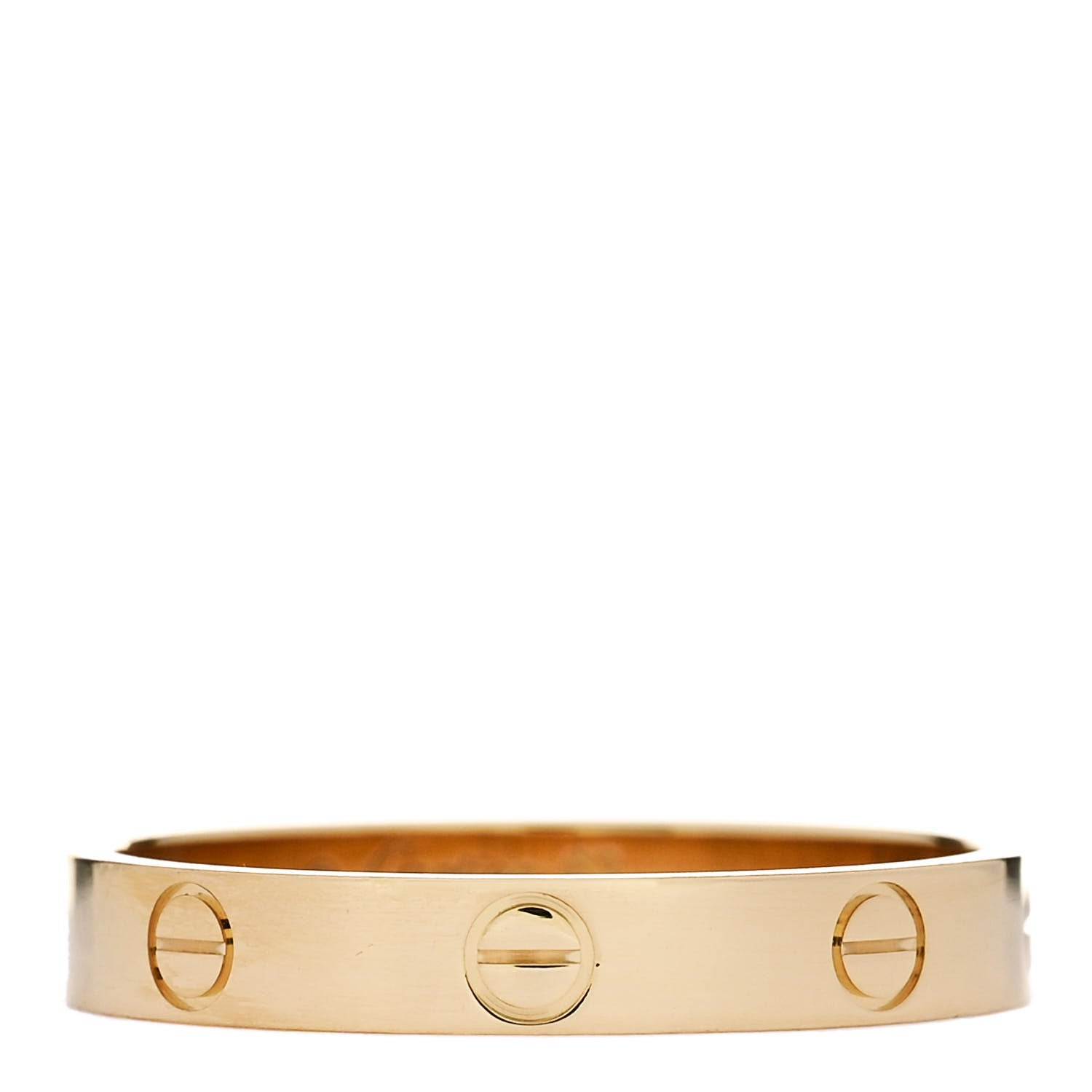 Cartier 18K Yellow Gold 3.5mm LOVE Wedding Band Ring 63 10.25 1 of 5