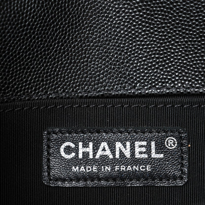 Chanel Caviar Quilted Medium Boy Flap Black 6 of 8