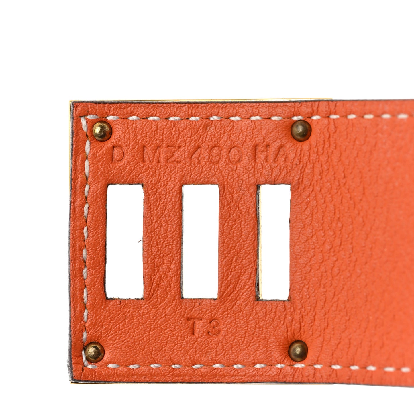 Swift Kelly Dog Bracelet T3 Rose D'Ete Orange