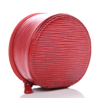 Louis Vuitton Epi Ecrin Bijoux 8cm Jewelry Box Red 4 of 6