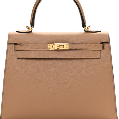 Hermes Epsom Kelly Sellier 25 Chai 7 of 10