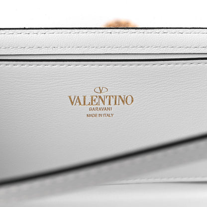 Valentino Garavani PVC Nappa Vlogo Loco Shoulder Bag Trasparente Optic White 6 of 8