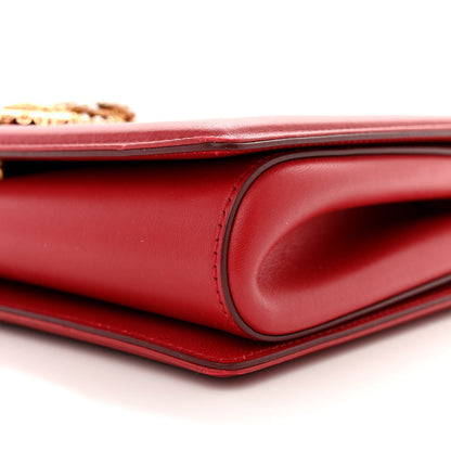 Dolce & Gabbana Calfskin Large Devotion Crossbody Bag Red 9 of 15