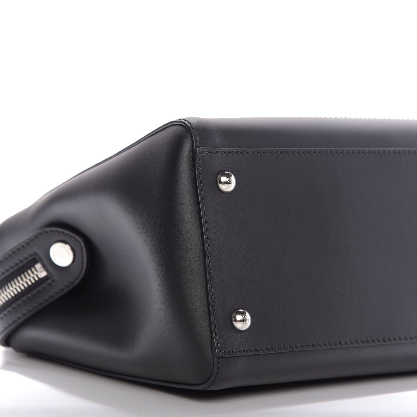 Vitello Baltico Dolce DotCom Satchel Black Blue Royal