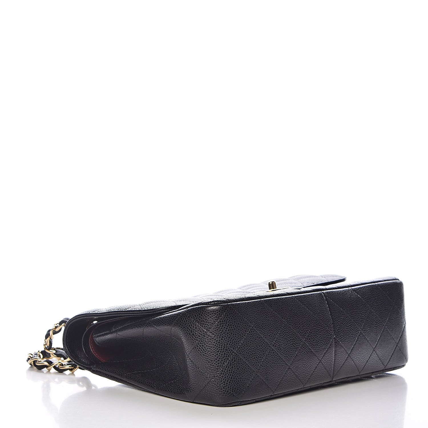 Chanel Caviar Quilted Jumbo Double Flap Black 4 of 14