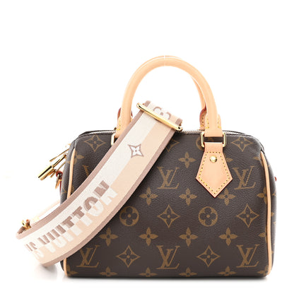 Louis Vuitton Monogram Speedy Bandouliere 20 Beige 1 of 9