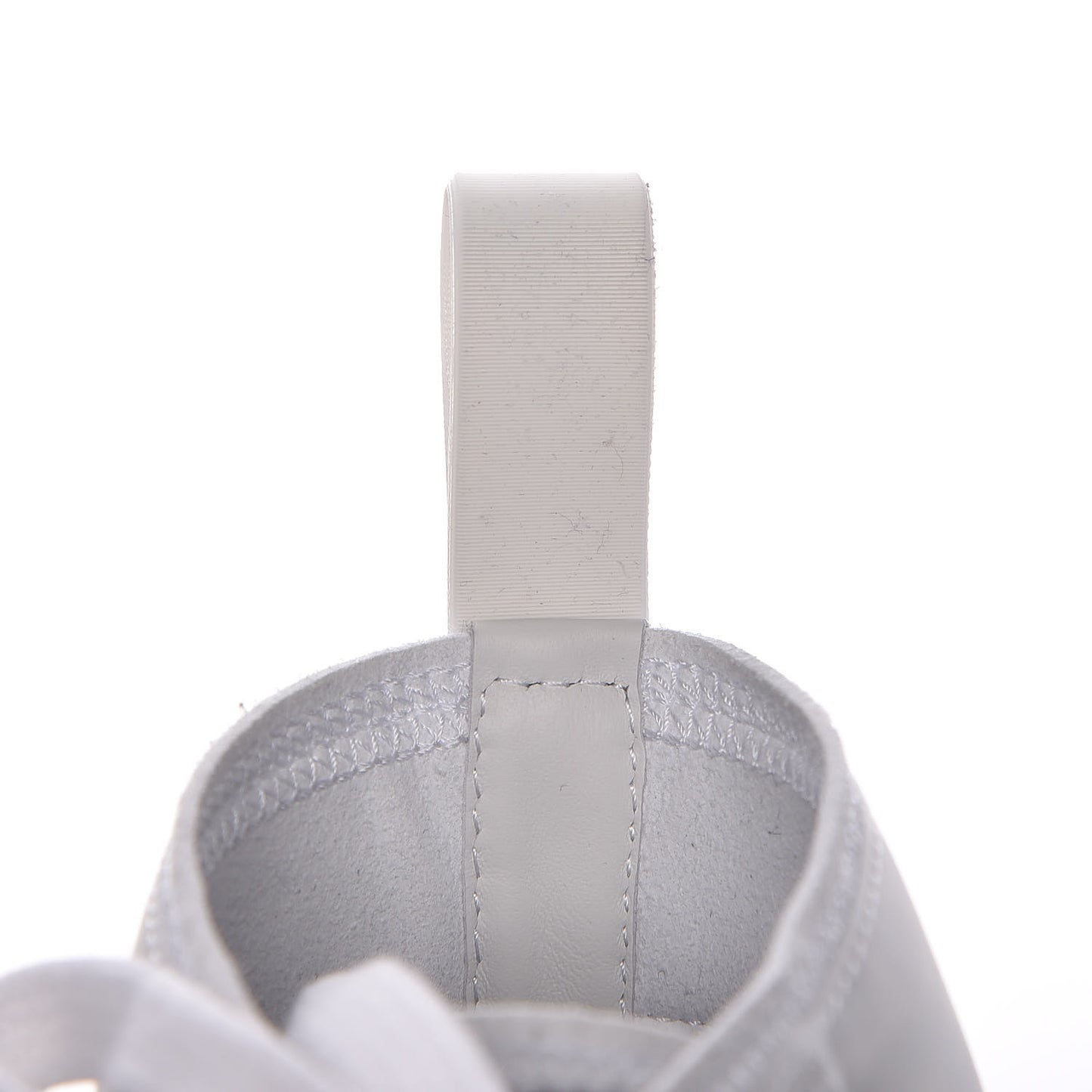 Canvas Oblique Mens B23 High Top Sneakers 46 White