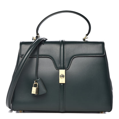 Celine Satinated Calfskin Medium 16 Top Handle Bag Amazone 1 of 11