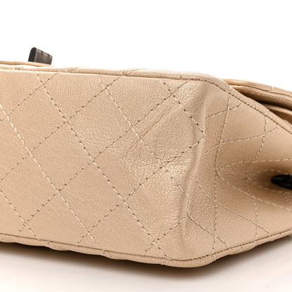 Chanel Metallic Sheepskin Quilted 2.55 Reissue 225 Flap Beige 9 of 9