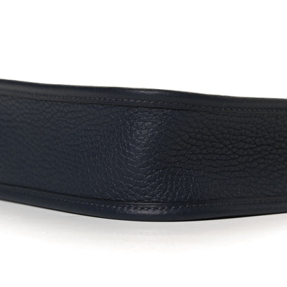 Hermes Taurillon Clemence Amazone Evelyne TPM Bleu Nuit Bleu Indigo 9 of 11