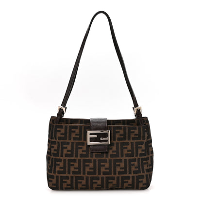 Fendi Zucca Shoulder Bag Tobacco 1 of 9