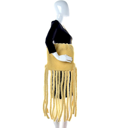 Bottega Veneta Shearling The Fringe Pouch Teddy 2 of 5