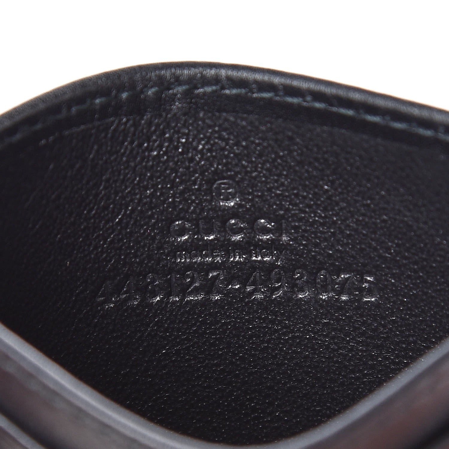 Gucci Calfskin Matelasse GG Marmont Card Holder Black 6 of 6