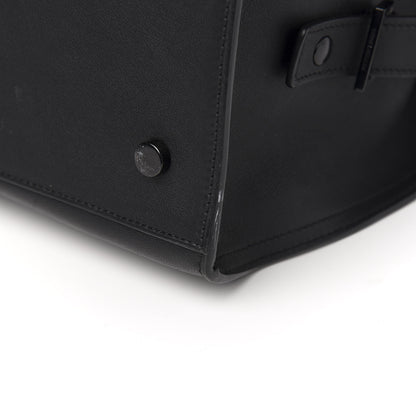 Saint Laurent Smooth Calfskin Small Monogram Cabas Black 10 of 11
