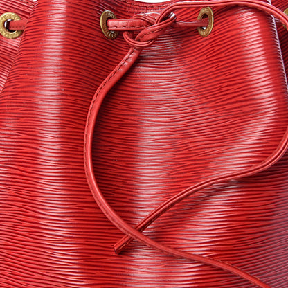 Louis Vuitton Epi Noe Castillan Red 17 of 23
