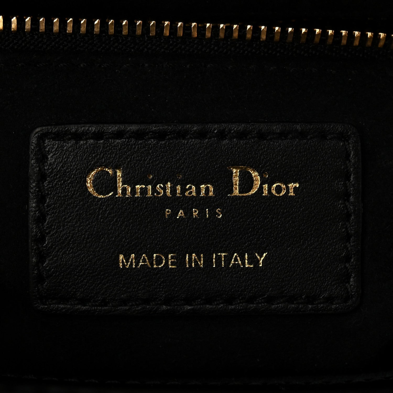 Christian Dior Lambskin Cannage Small My ABCDior Lady Dior Black 6 of 10