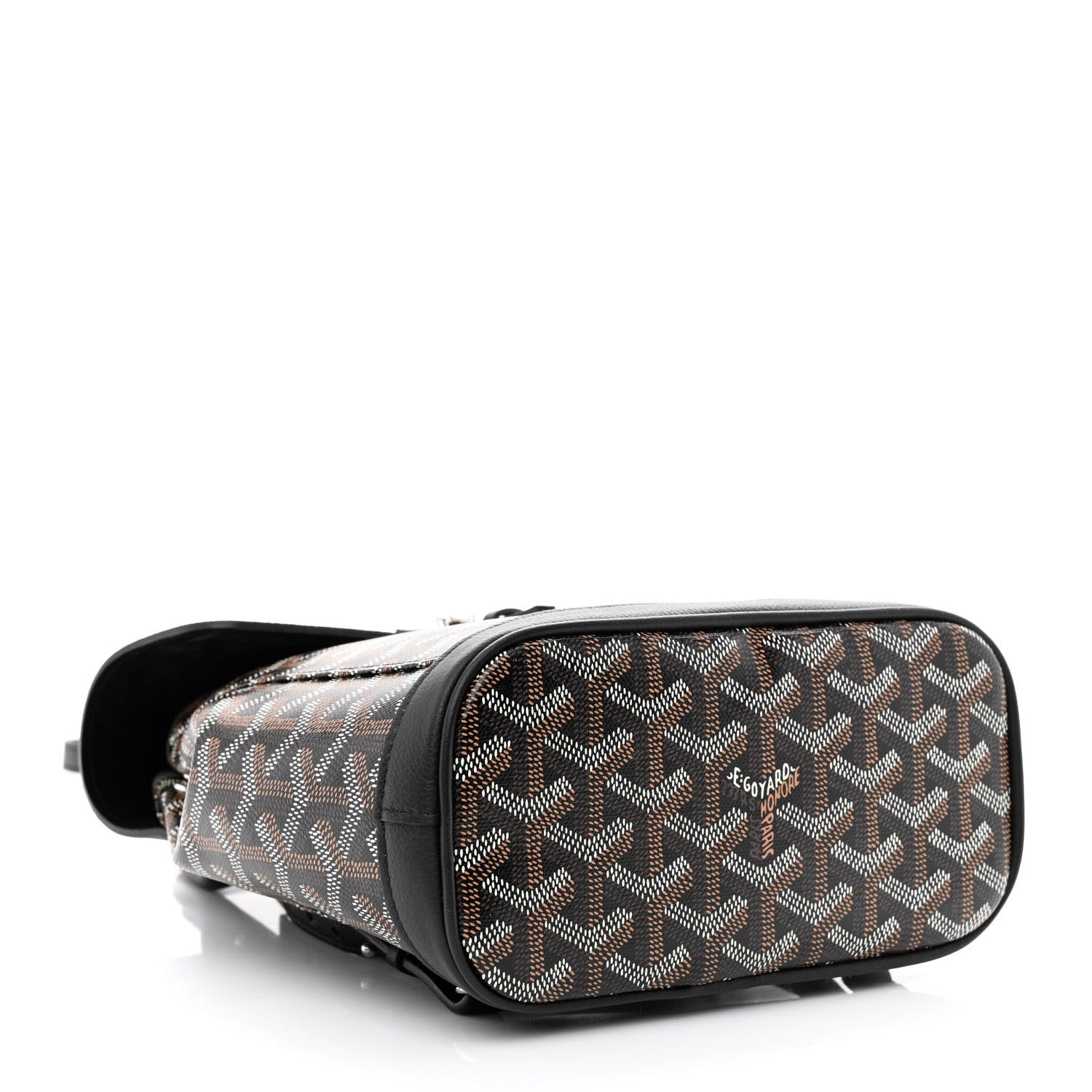Goyard Goyardine Calfskin Mini Alpin Backpack Black 4 of 9