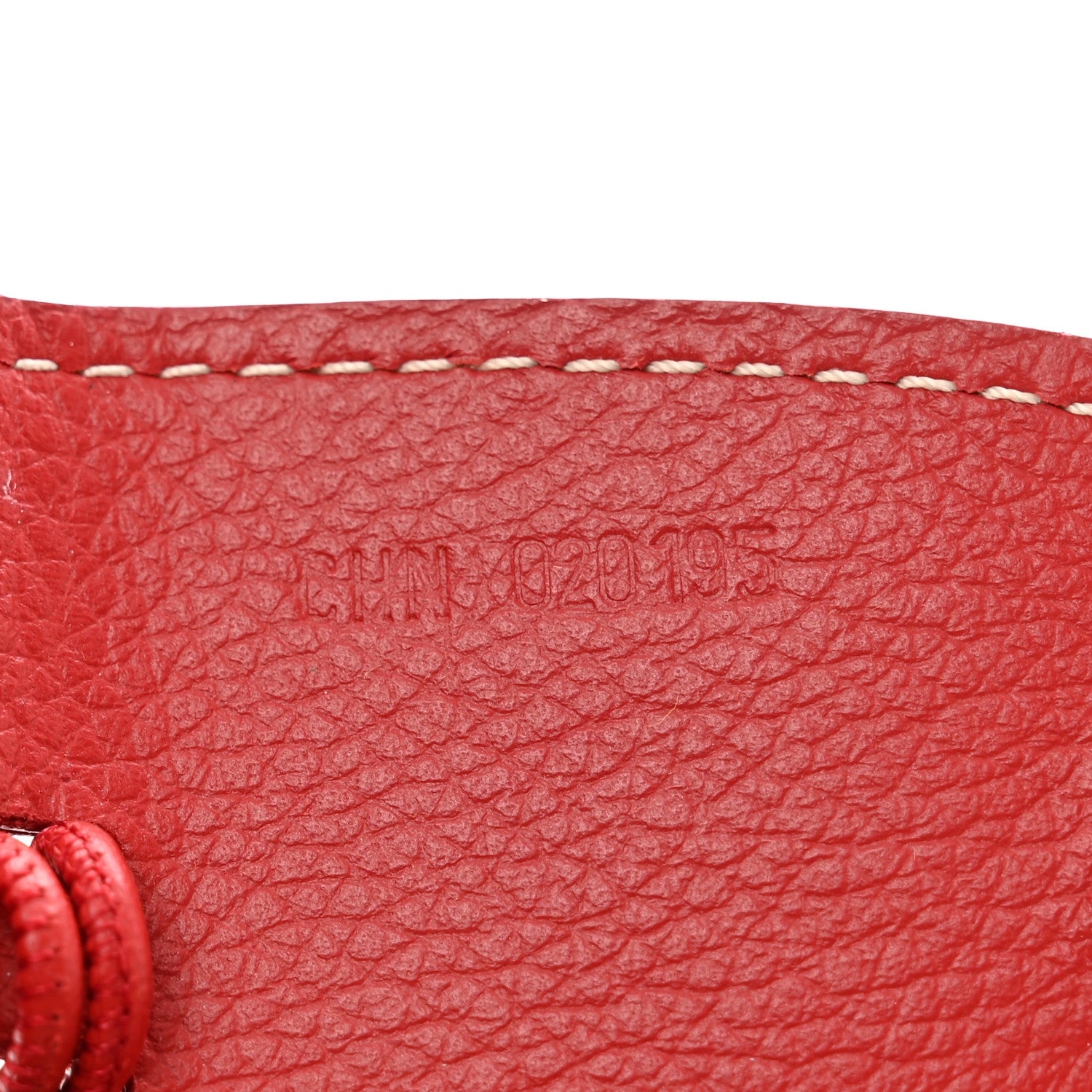 Goyard Calfskin Bag Clip Red 3 of 4