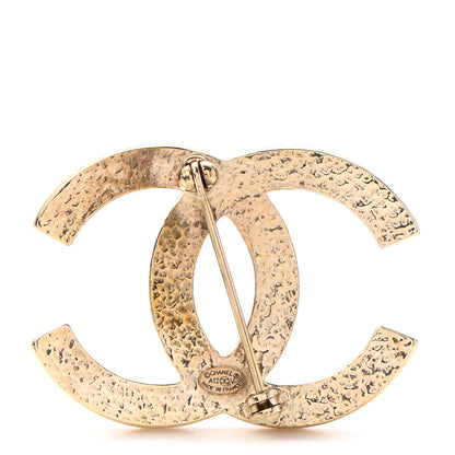 Chanel Pearl CC Brooch Pin Gold 3 of 5