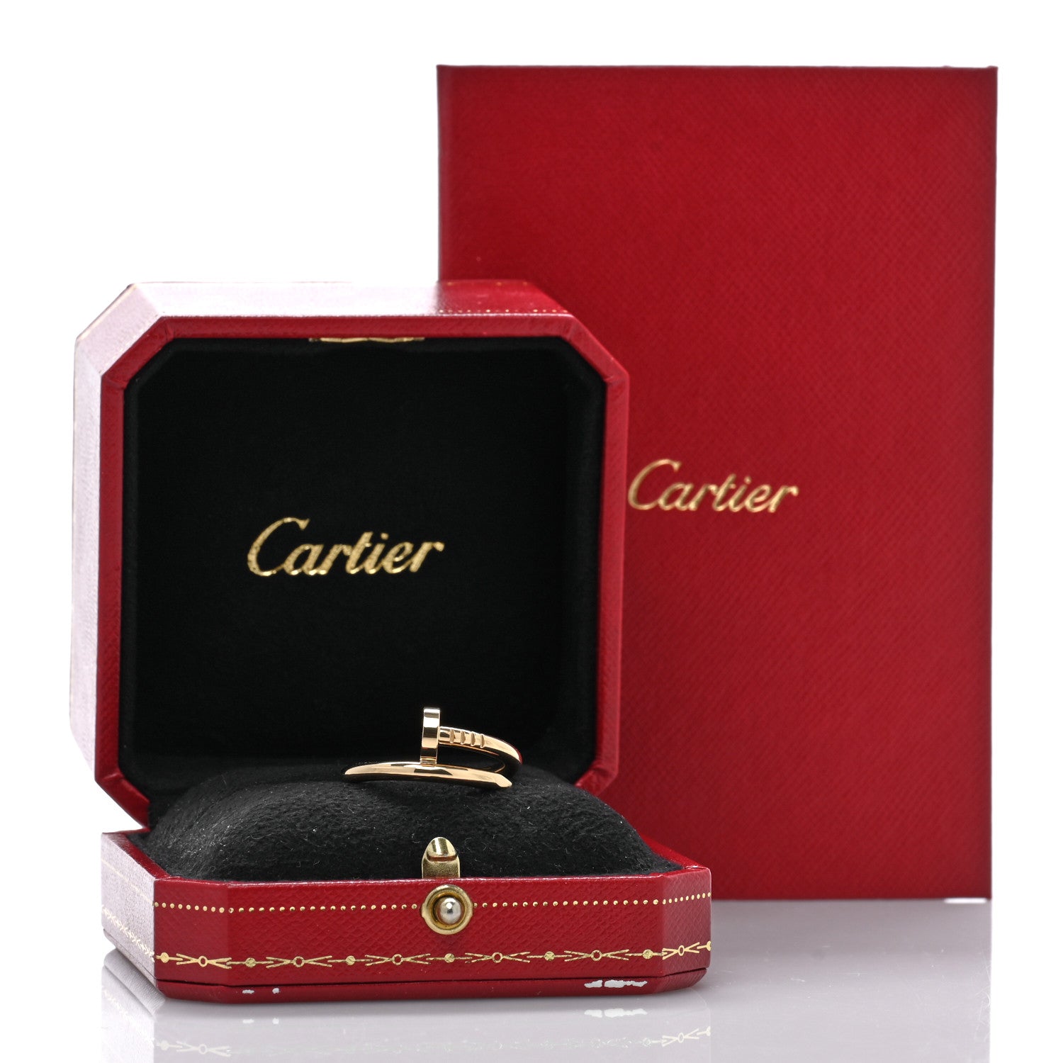 Cartier 18K Yellow Gold Juste Un Clou Ring 59 8.75 5 of 5