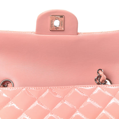 Chanel Patent Calfskin Quilted Mini Rectangular Flap Light Pink 13 of 15