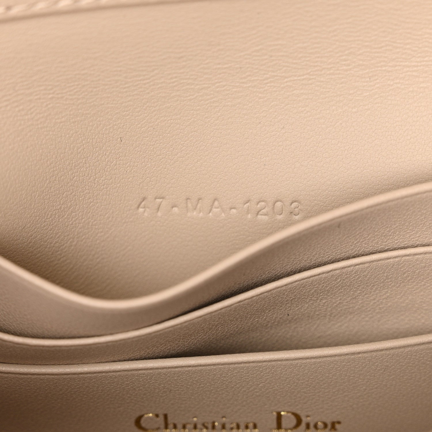 Christian Dior Lambskin Cannage Mini My Dior Bag Sand 7 of 12