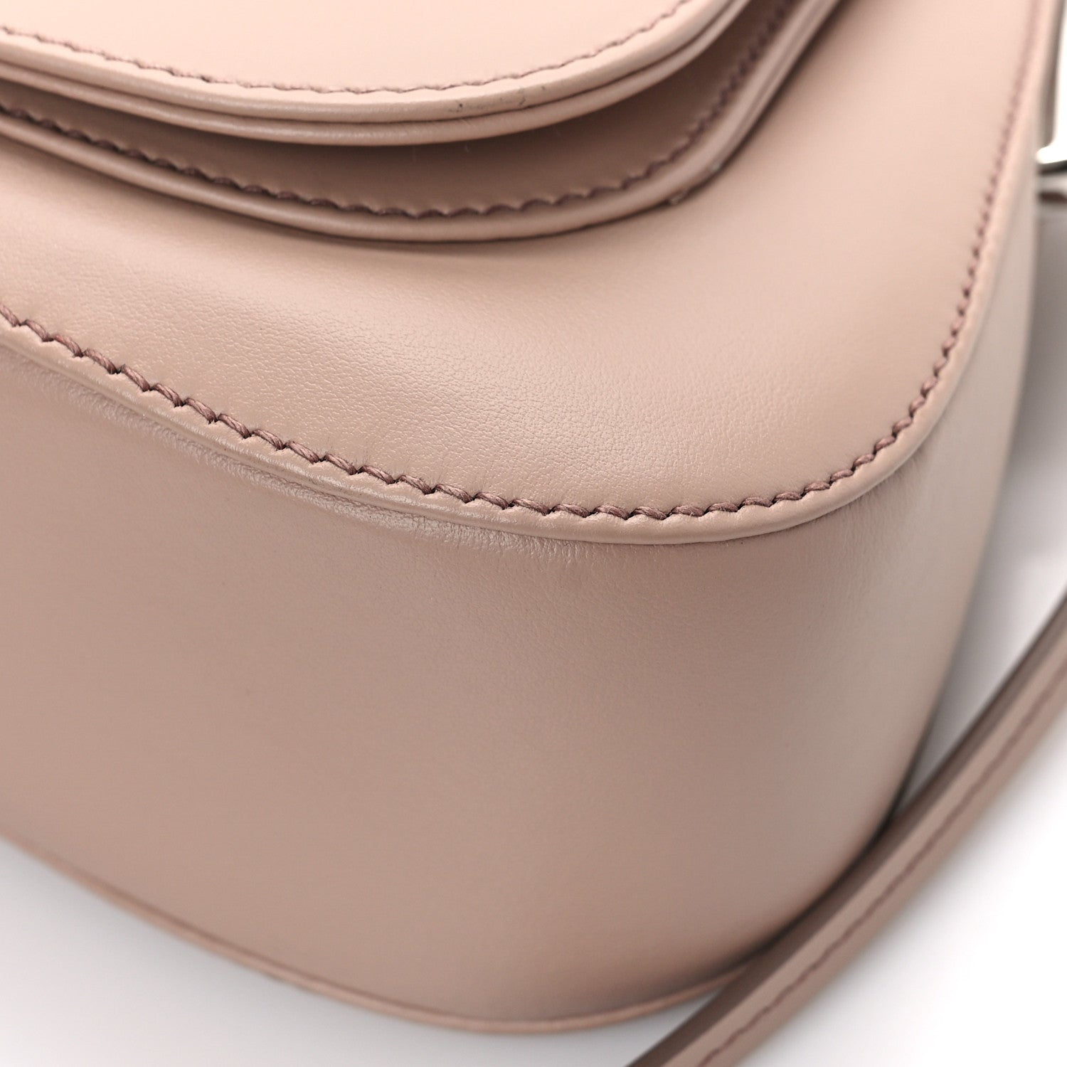 Prada City Calfskin Saffiano Sidonie Shoulder Bag Cipria 8 of 8