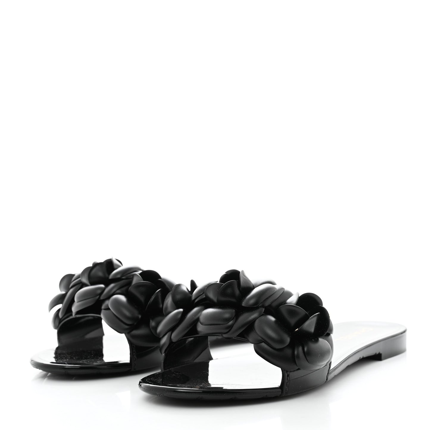 Patent Camellia CC Slides 36 Black