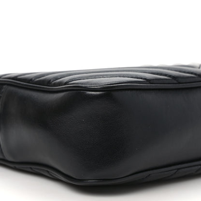 Saint Laurent Calfskin Matelasse Monogram Lou Camera Bag Black 8 of 10