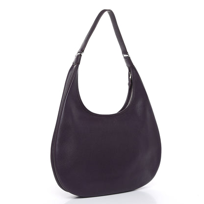 Hermes Taurillon Clemence Gao Raisin 3 of 12