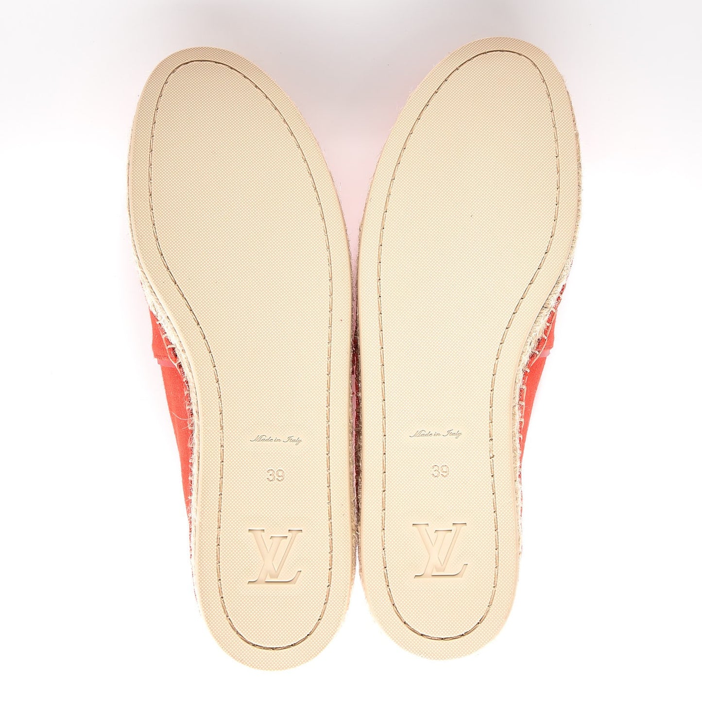 Canvas Waterfall Espadrille 39 Rouge