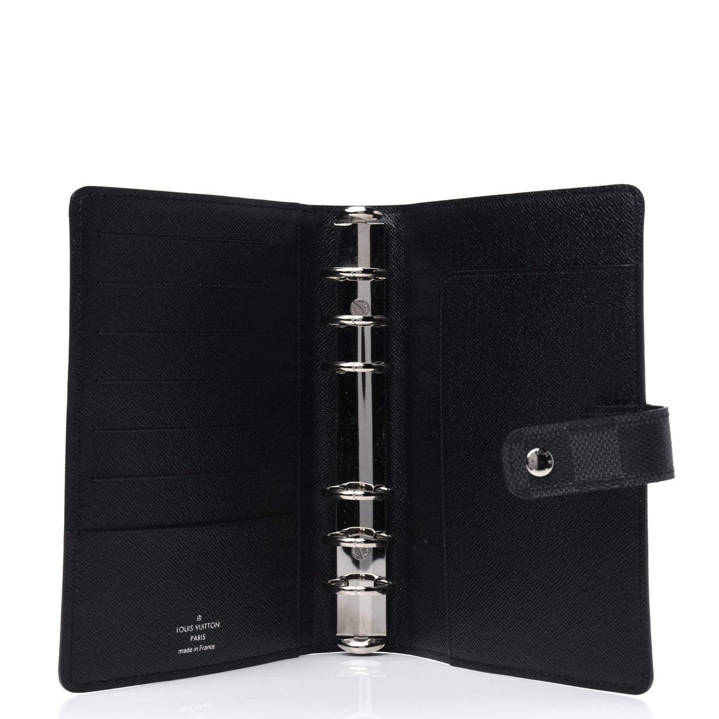 Damier Graphite Medium Ring Agenda Cover