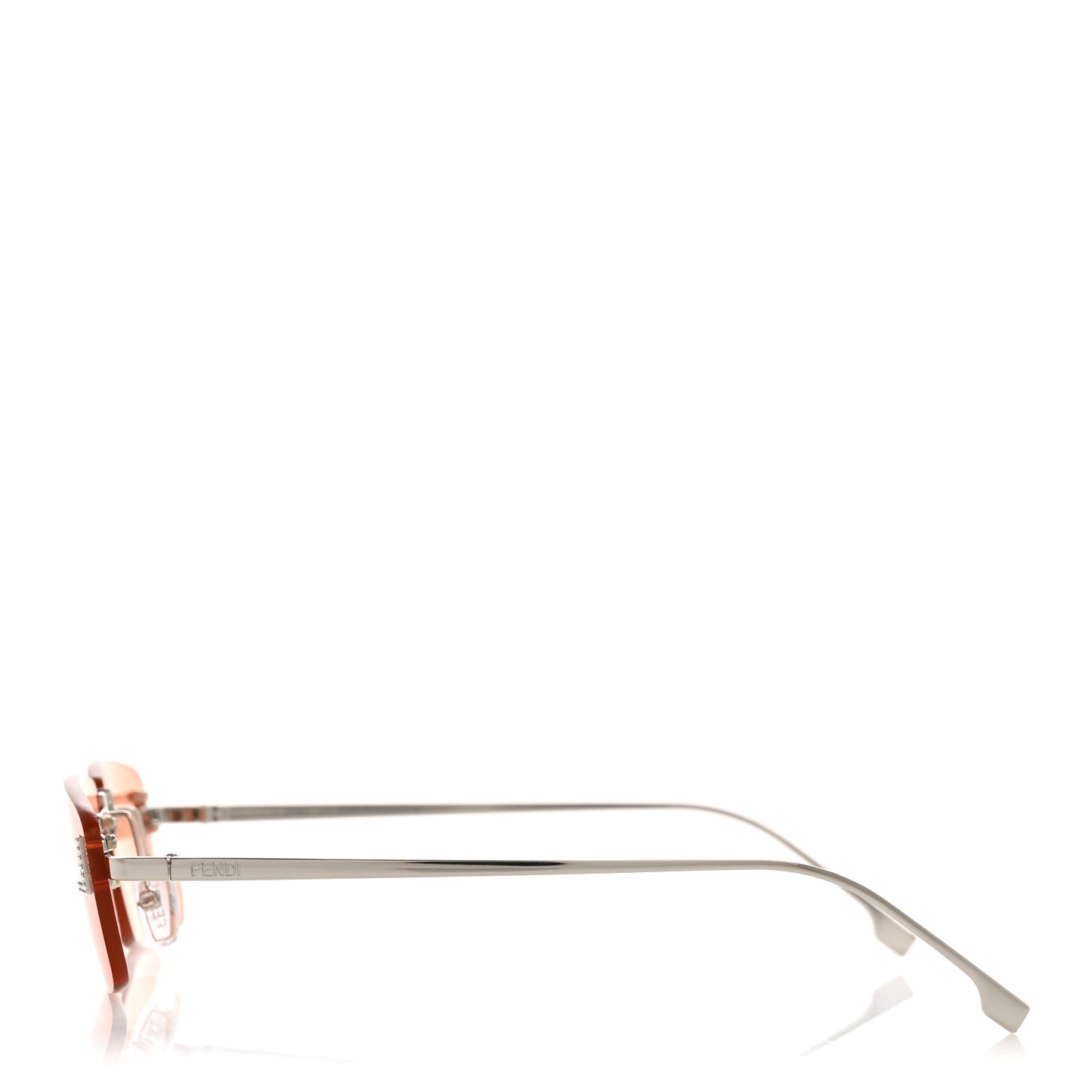 Metal Fendi First Sunglasses FE4172US Silver Pink