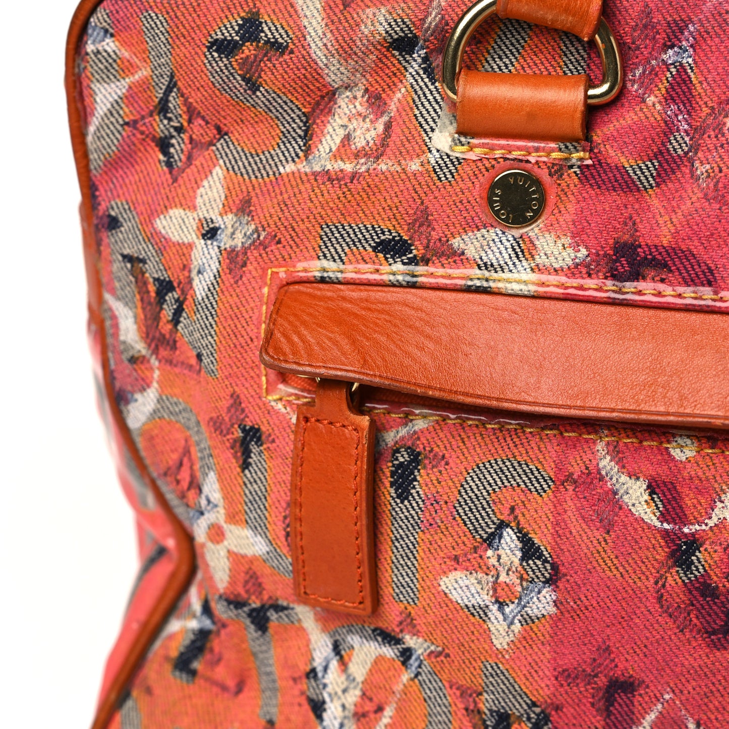 Monogram Pulp Defile Weekender PM Rose