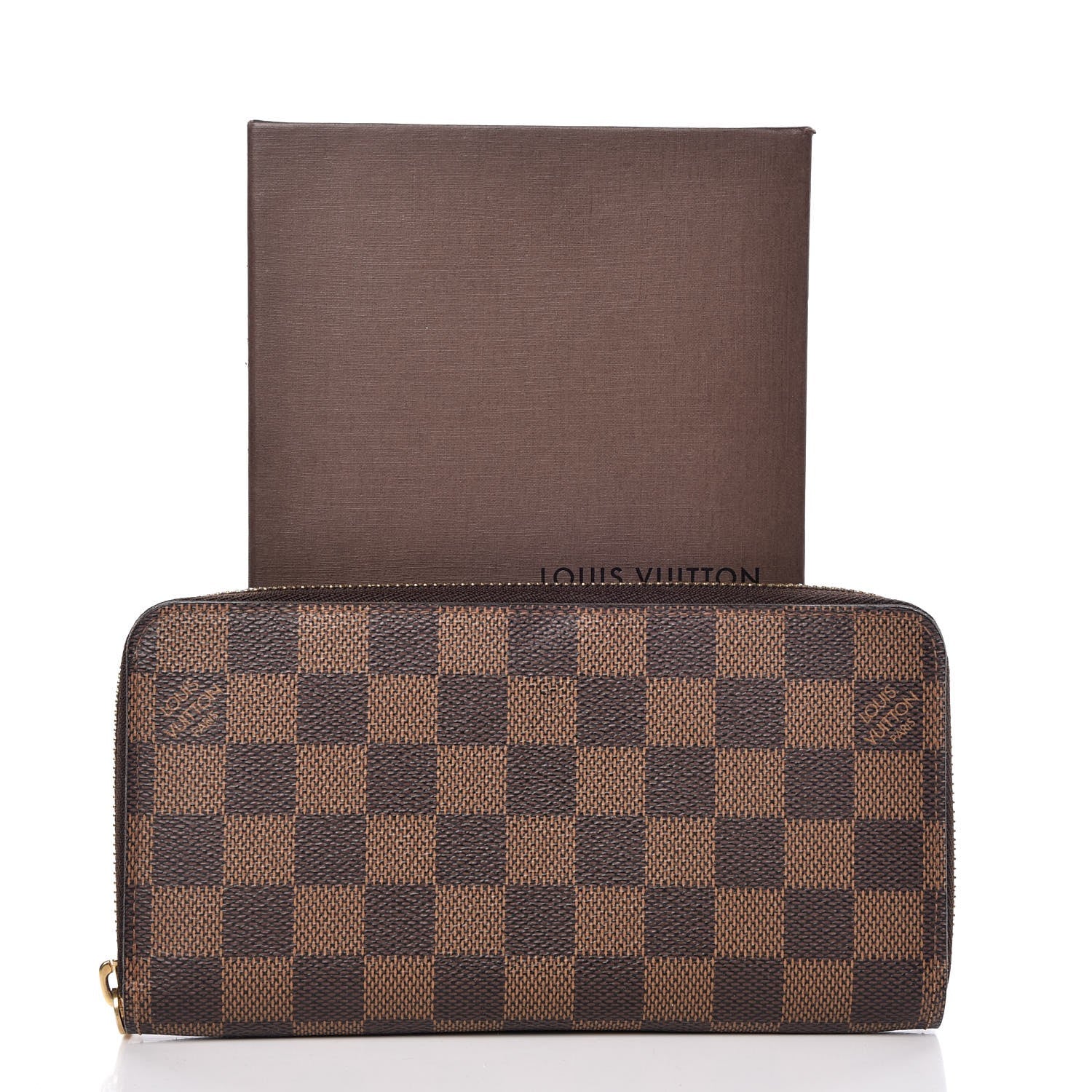 Louis Vuitton Damier Ebene Zippy Wallet 8 of 8