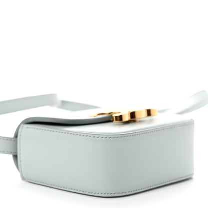 Celine Shiny Calfskin Mini Claude Soft Blue 4 of 10