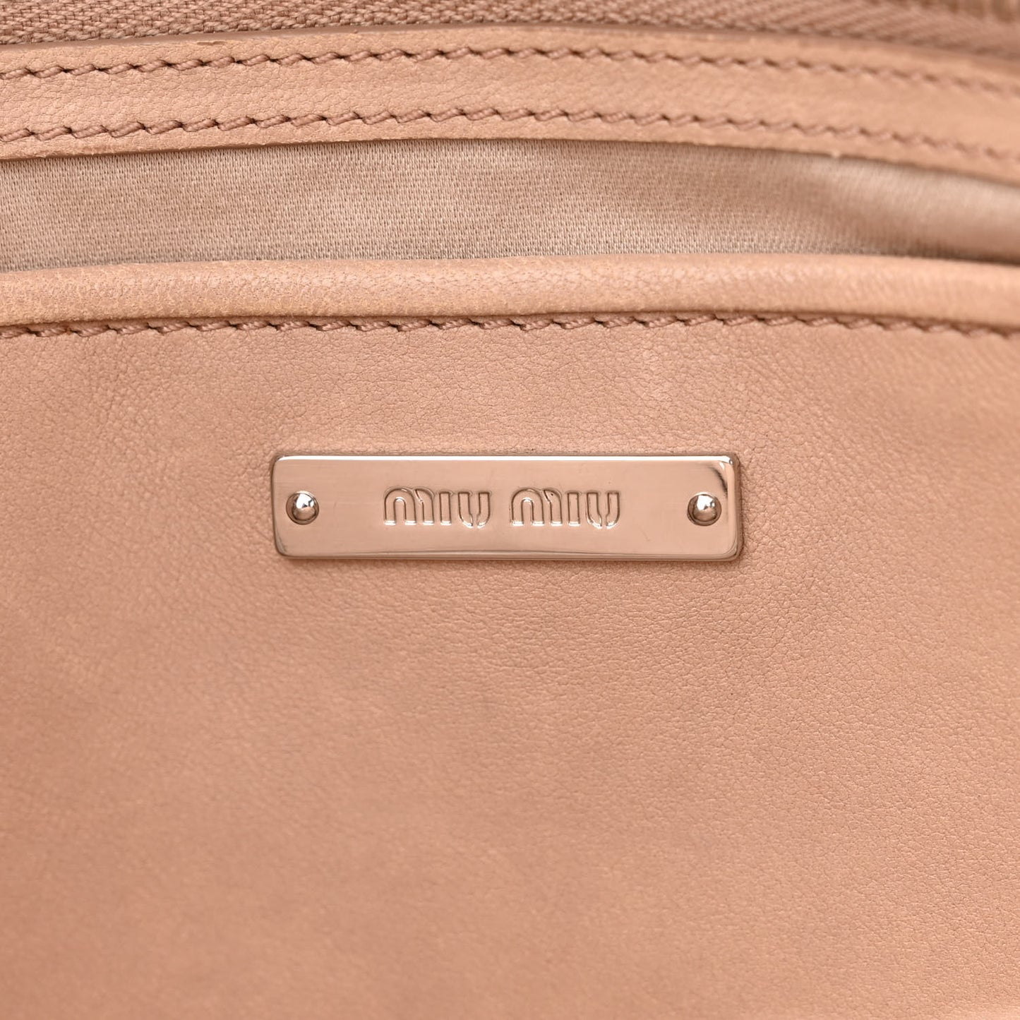 Nappa Matelasse Swarovski Crystal Tote Cammeo