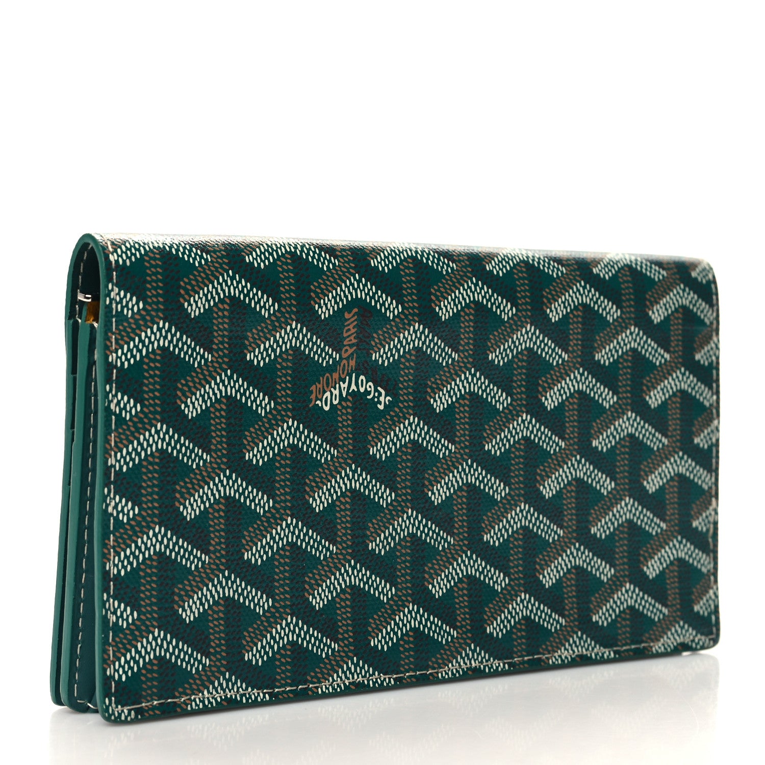 Goyard Goyardine Richelieu Wallet Green 3 of 9