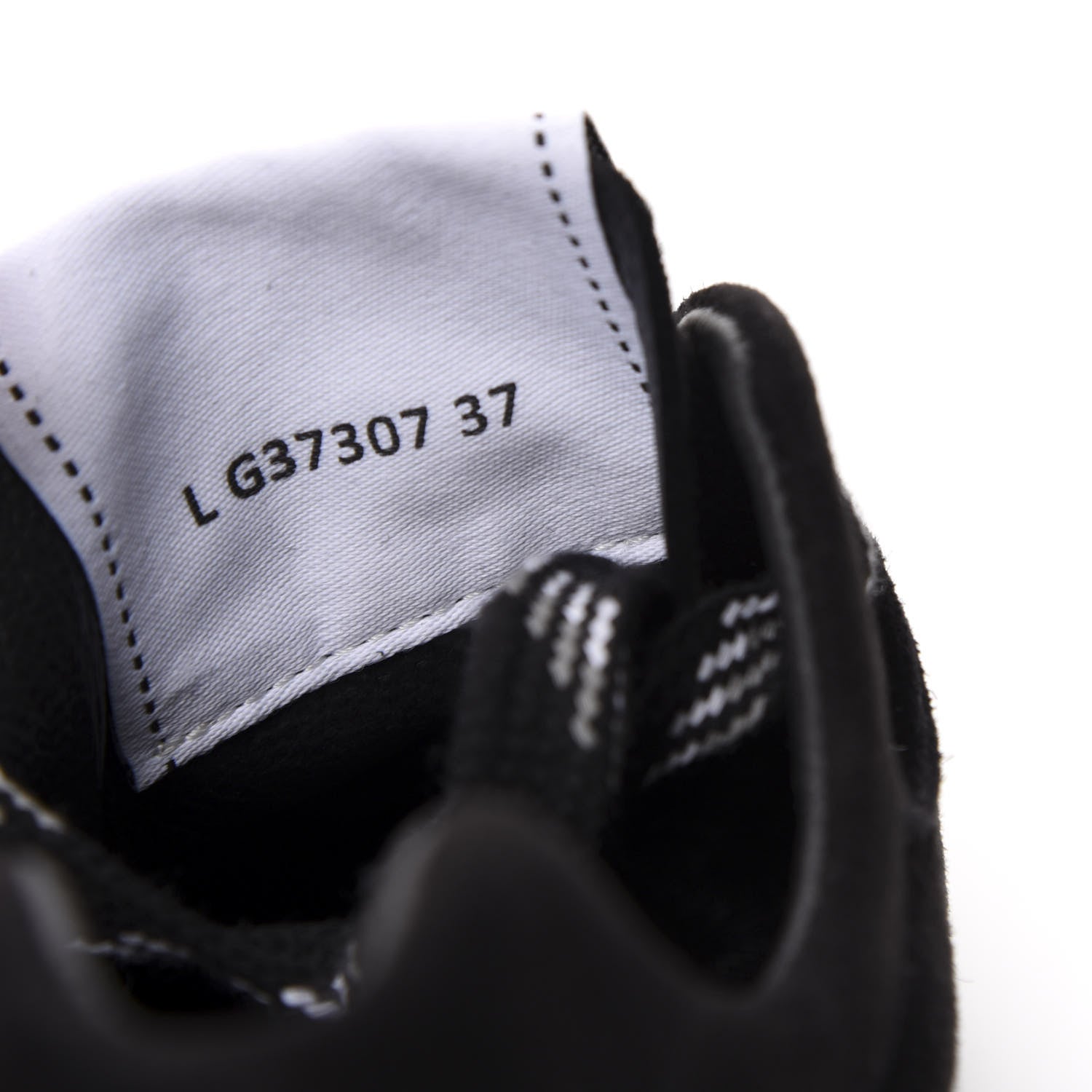 Chanel Suede Goatskin CC Sneakers 37 Black CHANEL 10 of 10