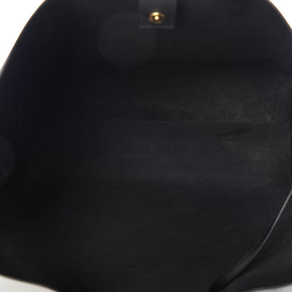 Saint Laurent Calfskin Large Shopping Tote Black 6 of 17
